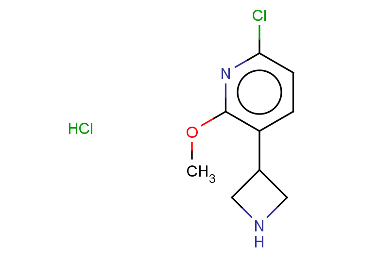3-(azetidin-3-yl)-6-chloro-2-methoxypyridine hydrochloride