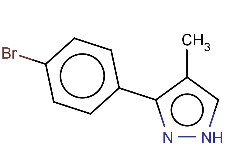 3-(4-bromophenyl)-4-methyl-1H-pyrazole