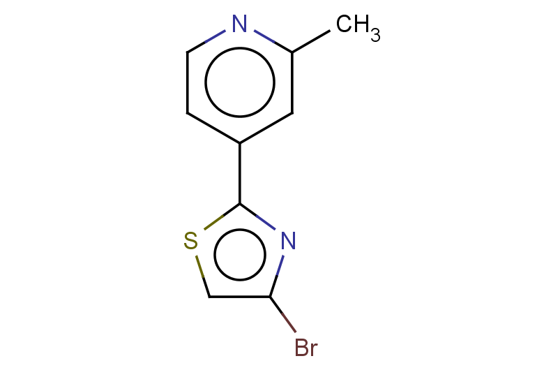 4-(4-bromo-1,3-thiazol-2-yl)-2-methylpyridine