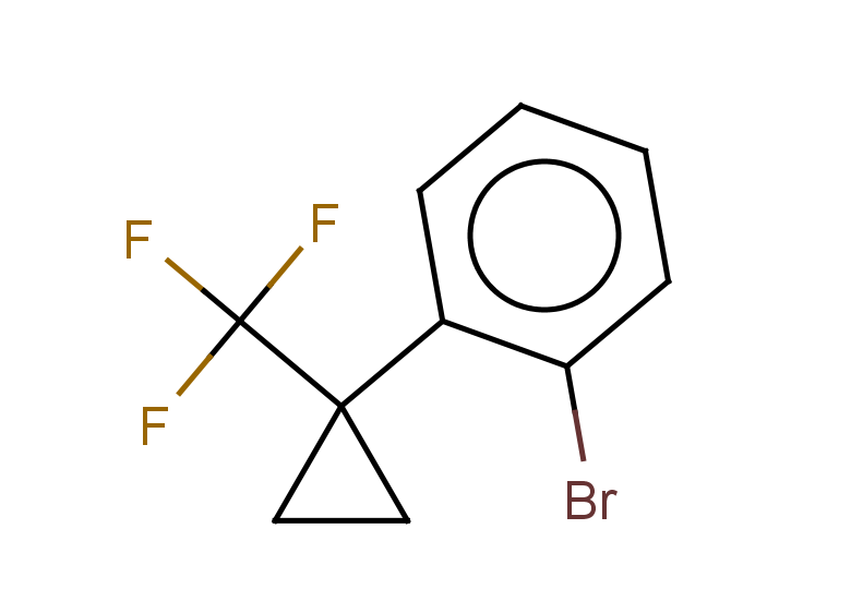 1-bromo-2-[1-(trifluoromethyl)cyclopropyl]benzene