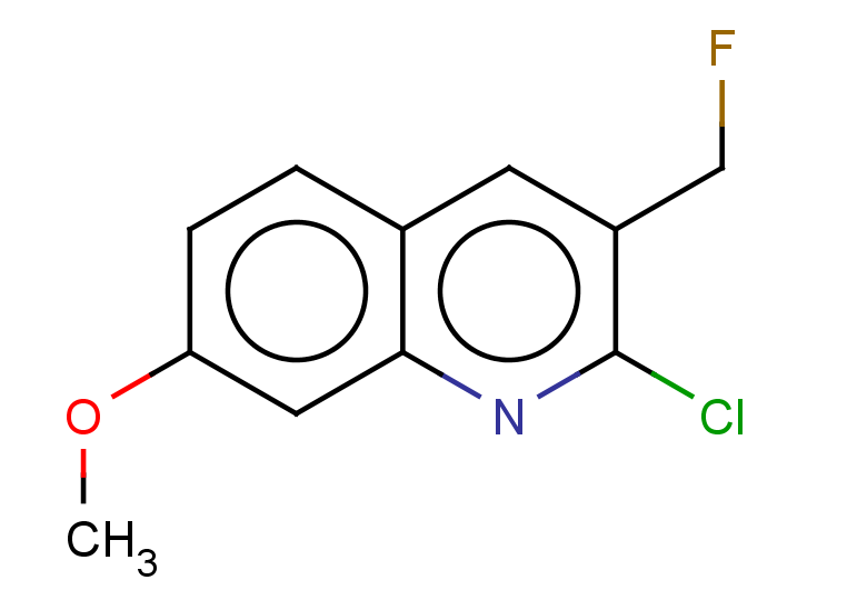 2-chloro-3-(fluoromethyl)-7-methoxyquinoline
