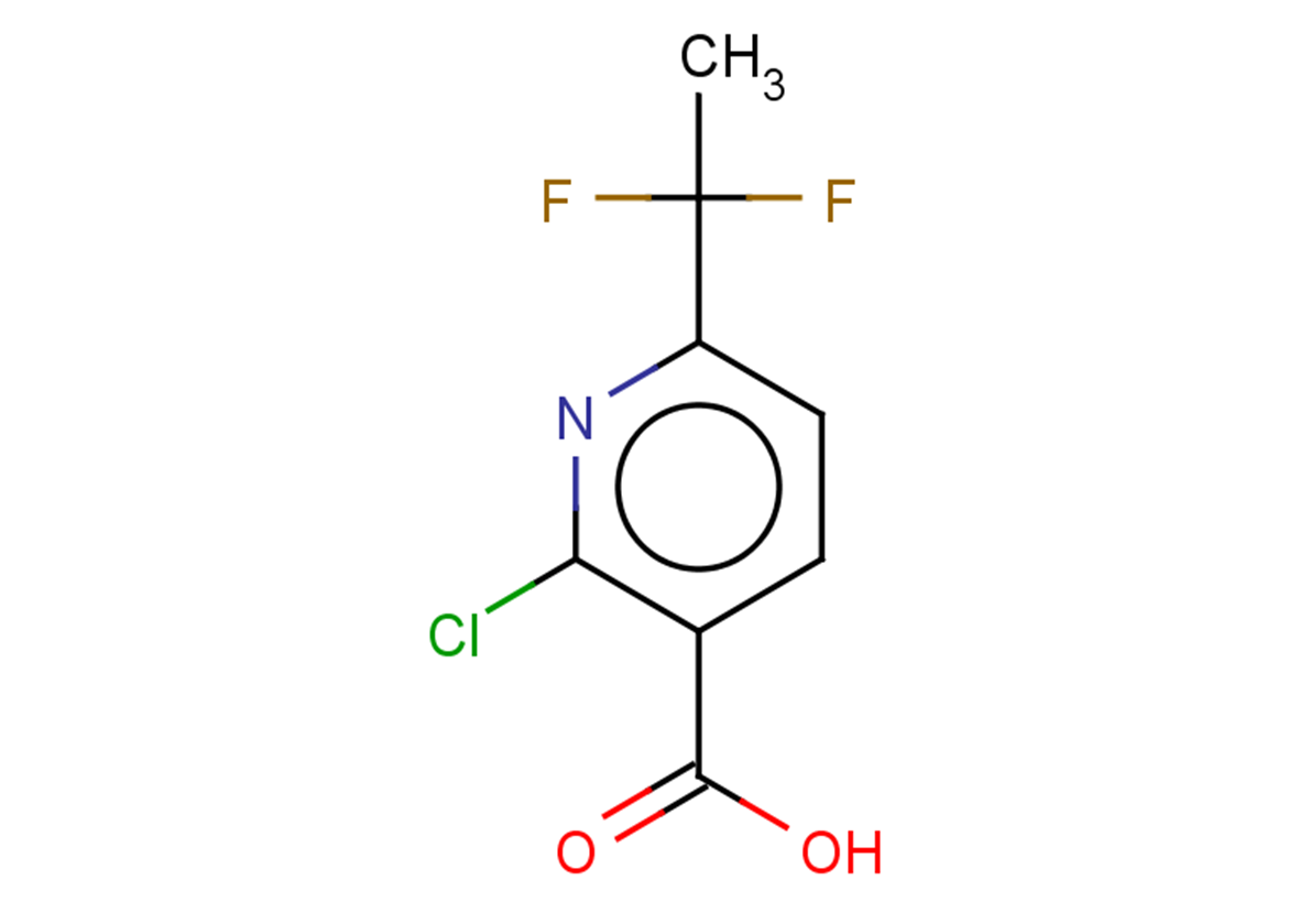 2-chloro-6-(1,1-difluoroethyl)pyridine-3-carboxylic acid
