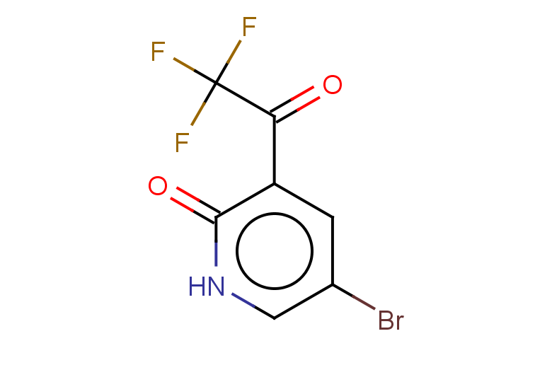 5-bromo-3-(2,2,2-trifluoroacetyl)-1,2-dihydropyridin-2-one