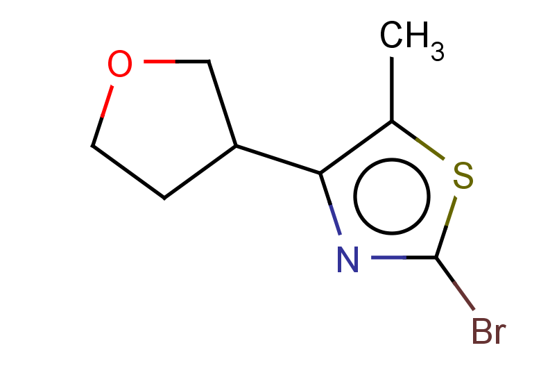 2-bromo-5-methyl-4-(oxolan-3-yl)-1,3-thiazole