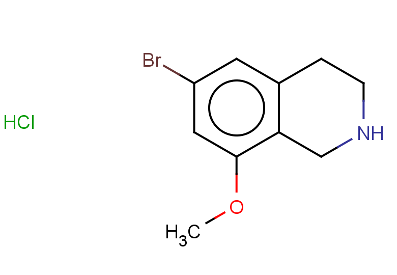 6-bromo-8-methoxy-1,2,3,4-tetrahydroisoquinoline hydrochloride