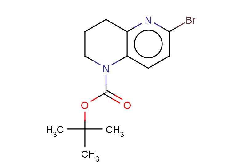 tert-butyl 6-bromo-1,2,3,4-tetrahydro-1,5-naphthyridine-1-carboxylate