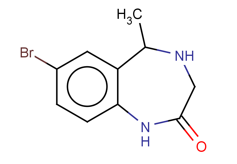 7-bromo-5-methyl-2,3,4,5-tetrahydro-1H-1,4-benzodiazepin-2-one