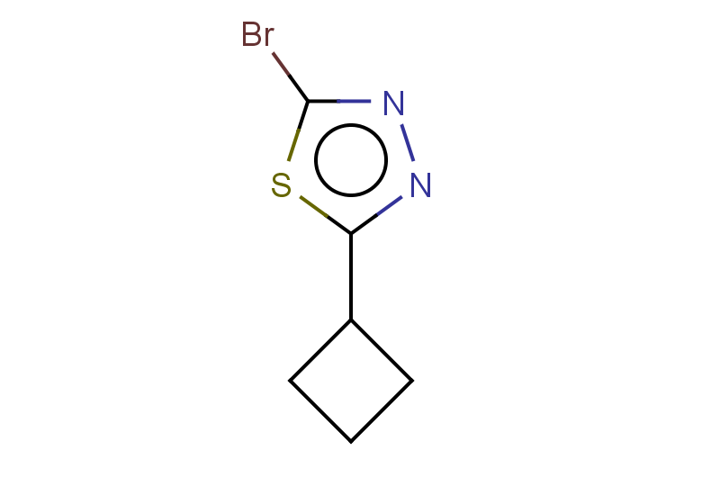 2-bromo-5-cyclobutyl-1,3,4-thiadiazole