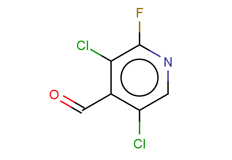 3,5-dichloro-2-fluoropyridine-4-carbaldehyde