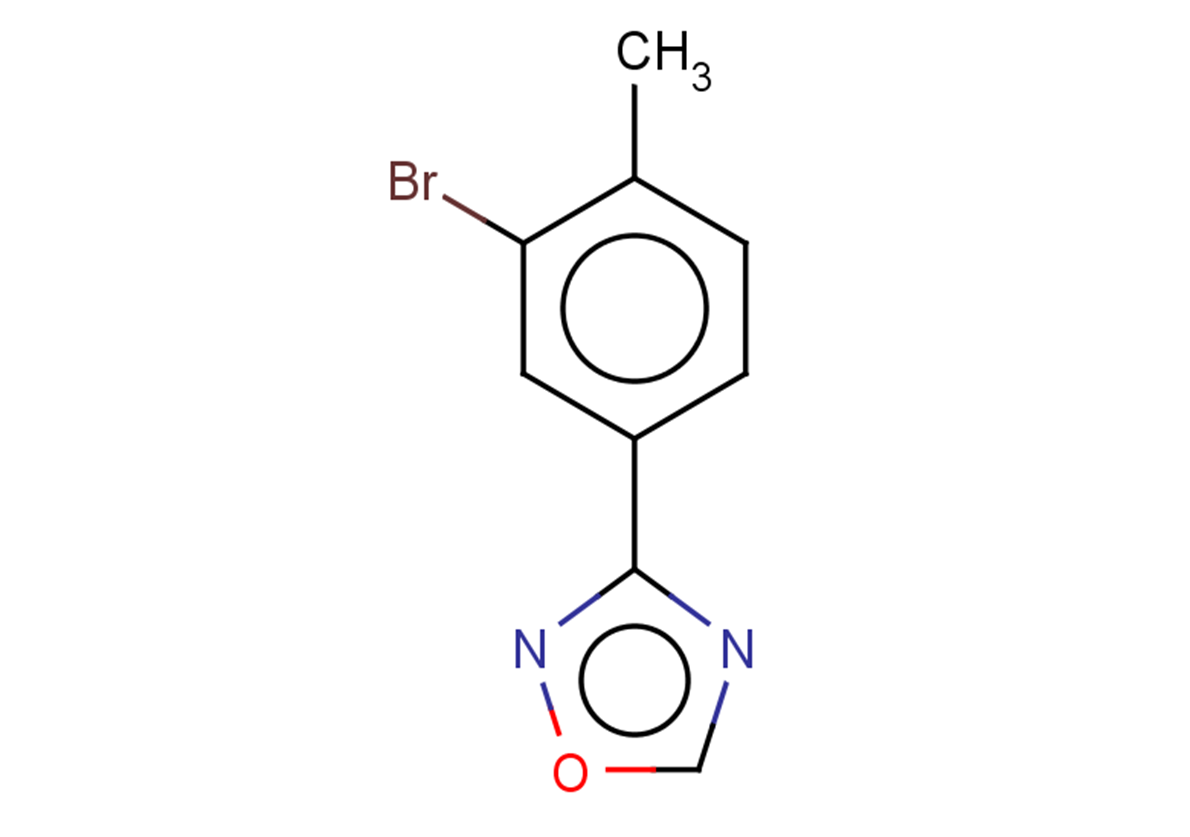 3-(3-bromo-4-methylphenyl)-1,2,4-oxadiazole