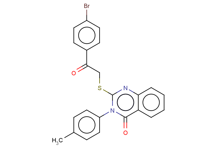 2-{[2-(4-bromophenyl)-2-oxoethyl]sulfanyl}-3-(4-methylphenyl)-3,4-dihydroquinazolin-4-one