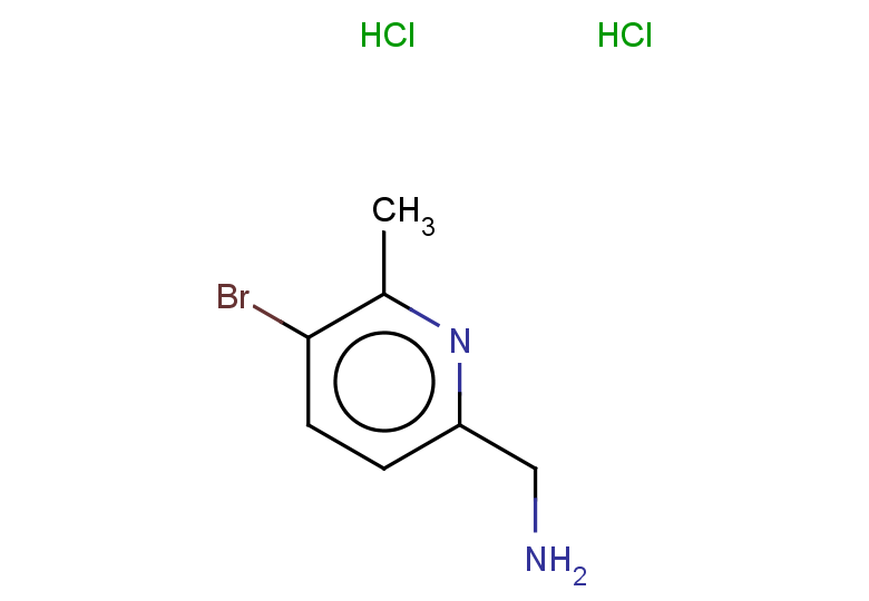 1-(5-bromo-6-methylpyridin-2-yl)methanamine dihydrochloride