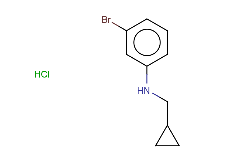 3-bromo-N-(cyclopropylmethyl)aniline hydrochloride