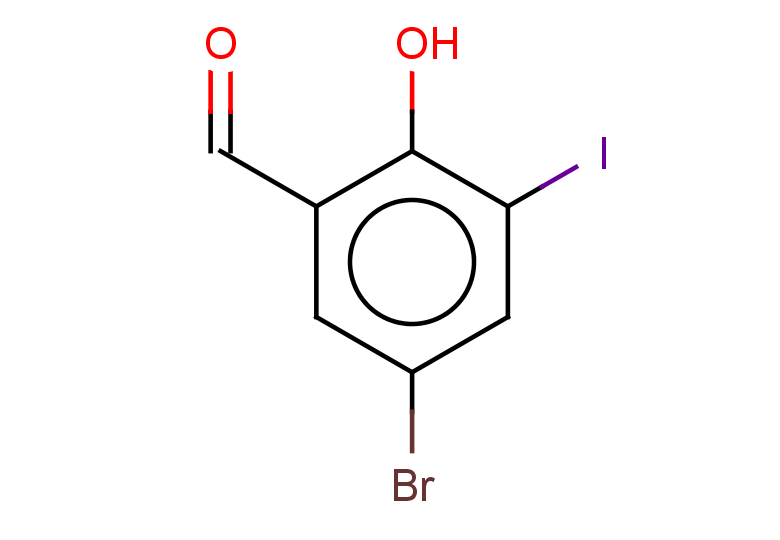 5-bromo-2-hydroxy-3-iodobenzaldehyde