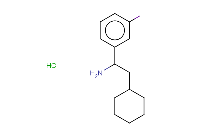 2-cyclohexyl-1-(3-iodophenyl)ethan-1-amine hydrochloride