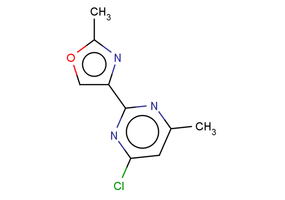 4-chloro-6-methyl-2-(2-methyl-1,3-oxazol-4-yl)pyrimidine