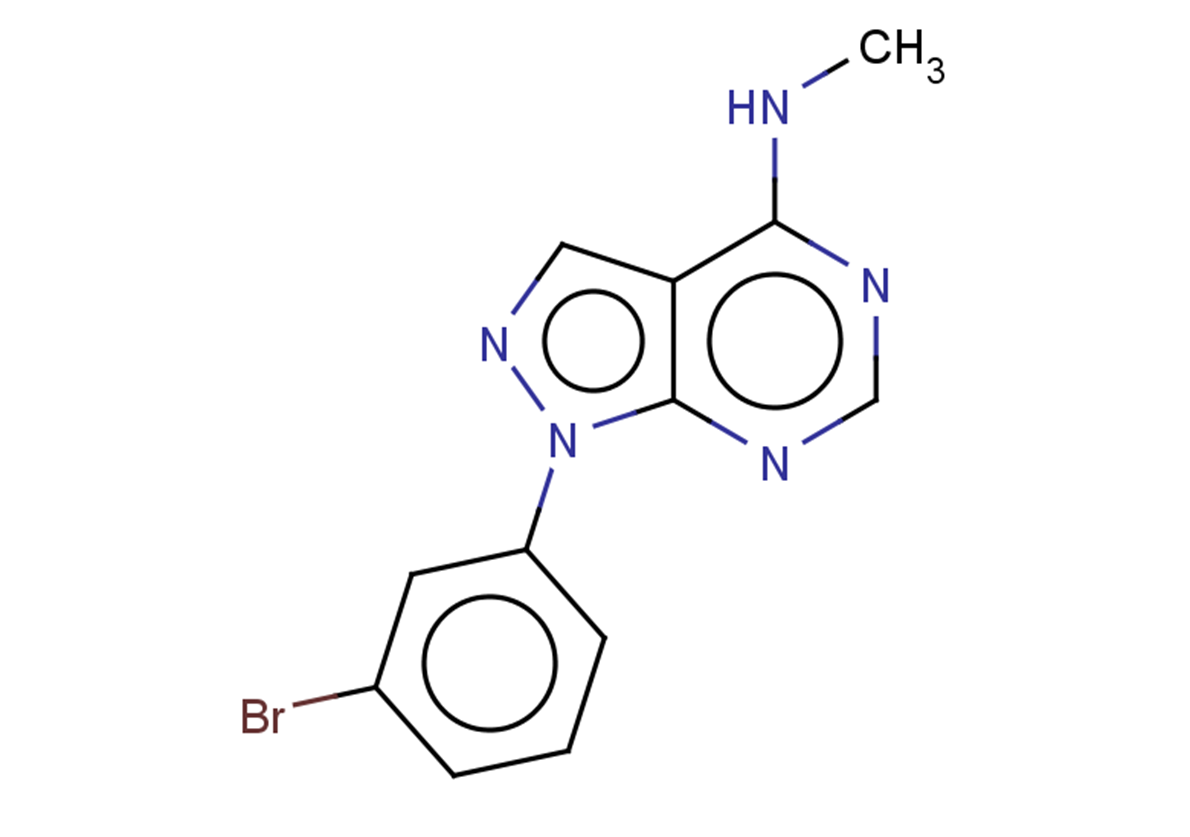 1-(3-bromophenyl)-N-methyl-1H-pyrazolo[3,4-d]pyrimidin-4-amine