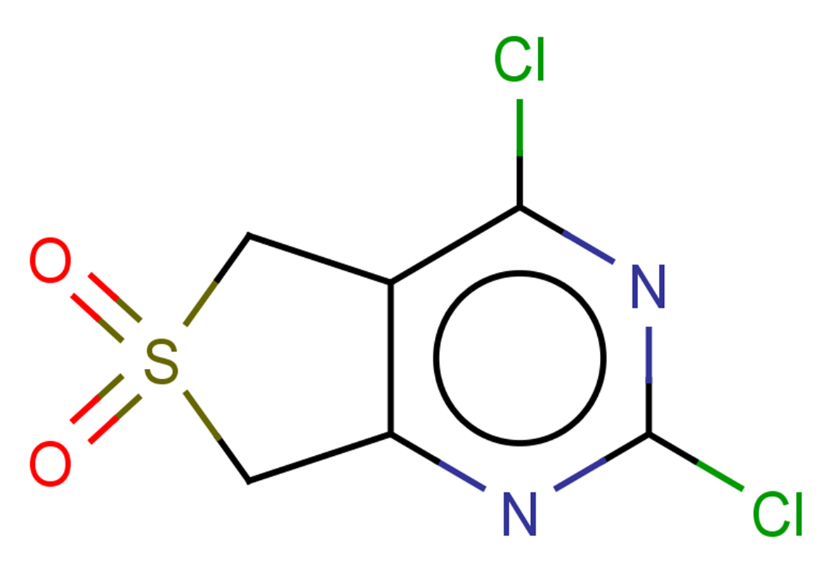 2,4-dichloro-5H,7H-6lambda6-thieno[3,4-d]pyrimidine-6,6-dione