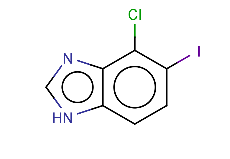 4-chloro-5-iodo-1H-1,3-benzodiazole