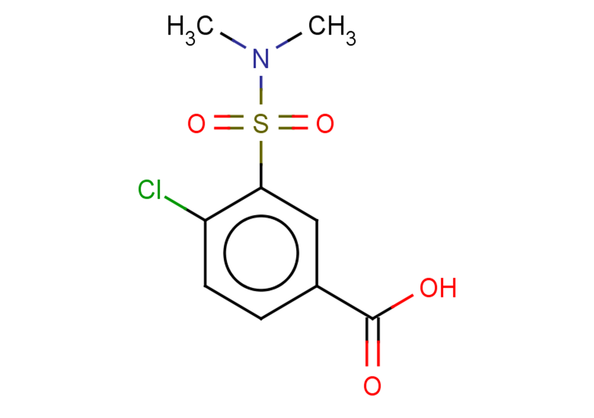4-chloro-3-(dimethylsulfamoyl)benzoic acid