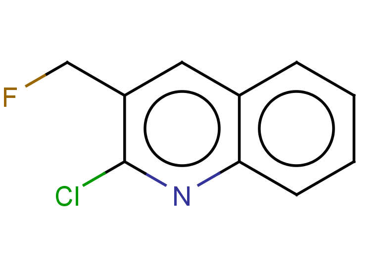2-chloro-3-(fluoromethyl)quinoline