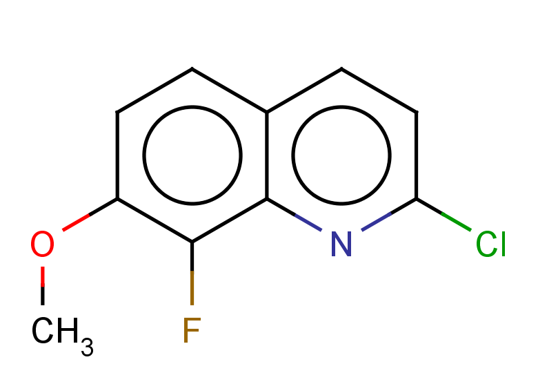 2-chloro-8-fluoro-7-methoxyquinoline