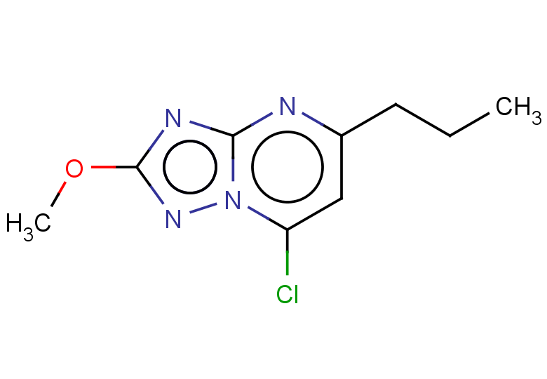 7-chloro-2-methoxy-5-propyl-[1,2,4]triazolo[1,5-a]pyrimidine