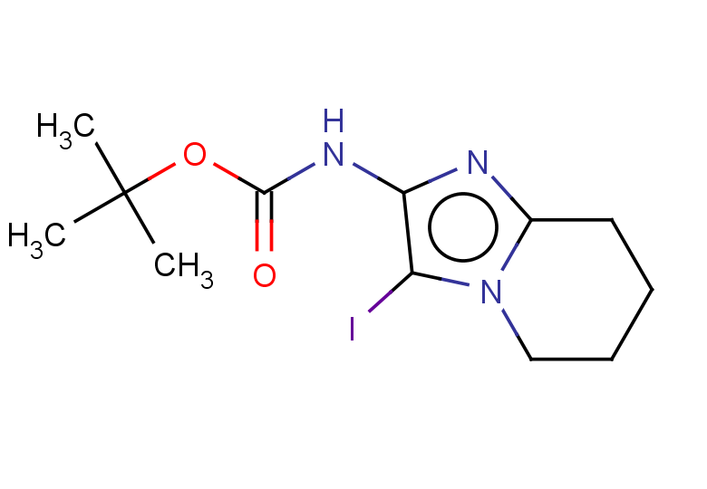 tert-butyl N-{3-iodo-5H,6H,7H,8H-imidazo[1,2-a]pyridin-2-yl}carbamate