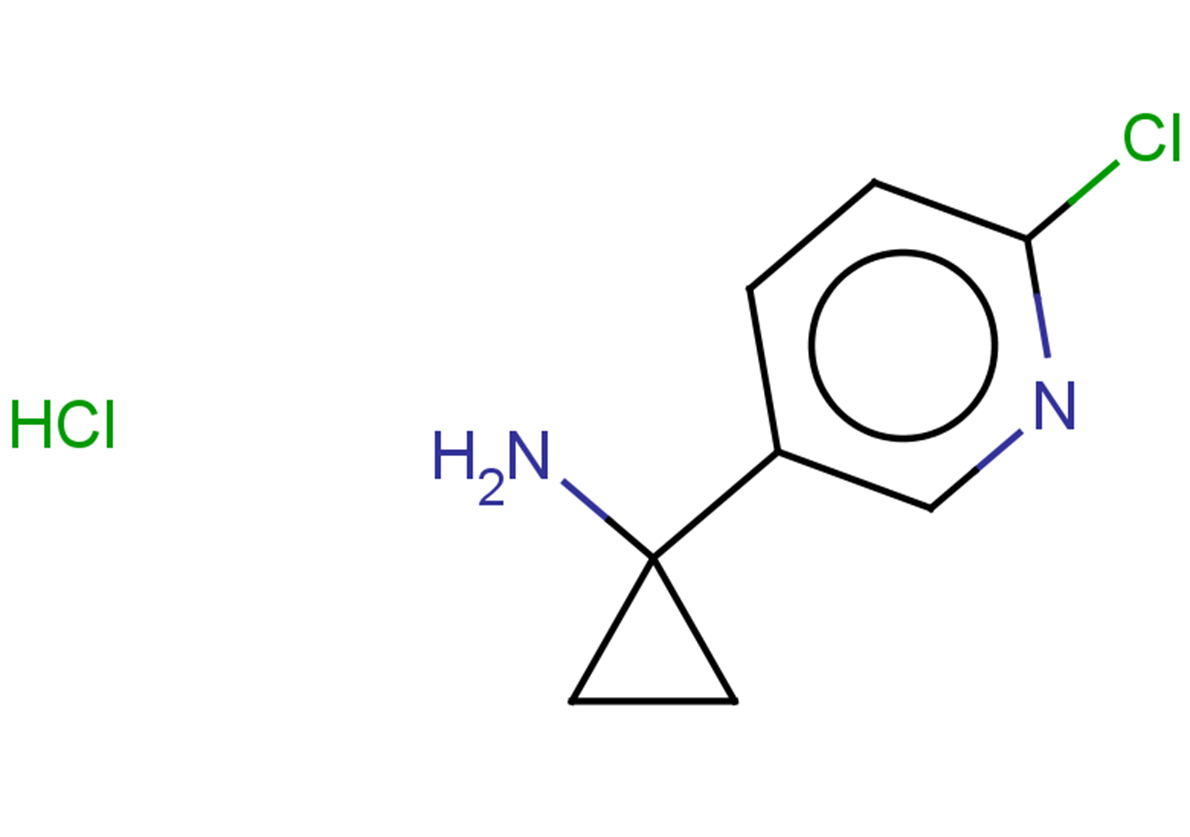1-(6-chloropyridin-3-yl)cyclopropan-1-amine hydrochloride