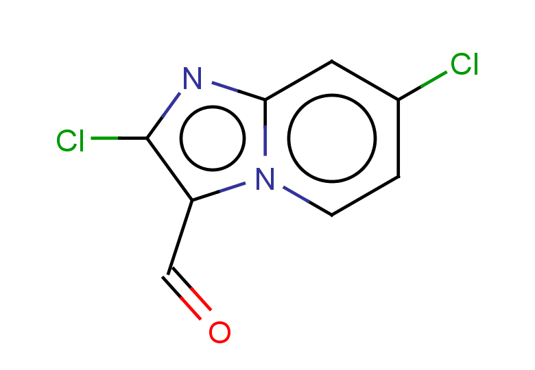 2,7-dichloroimidazo[1,2-a]pyridine-3-carbaldehyde