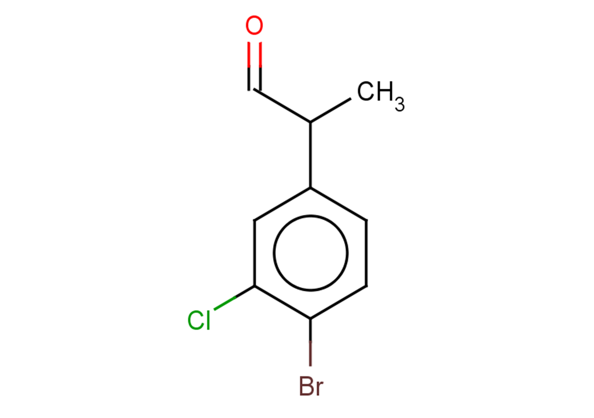 2-(4-bromo-3-chlorophenyl)propanal