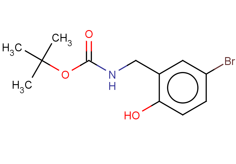 tert-butyl N-[(5-bromo-2-hydroxyphenyl)methyl]carbamate