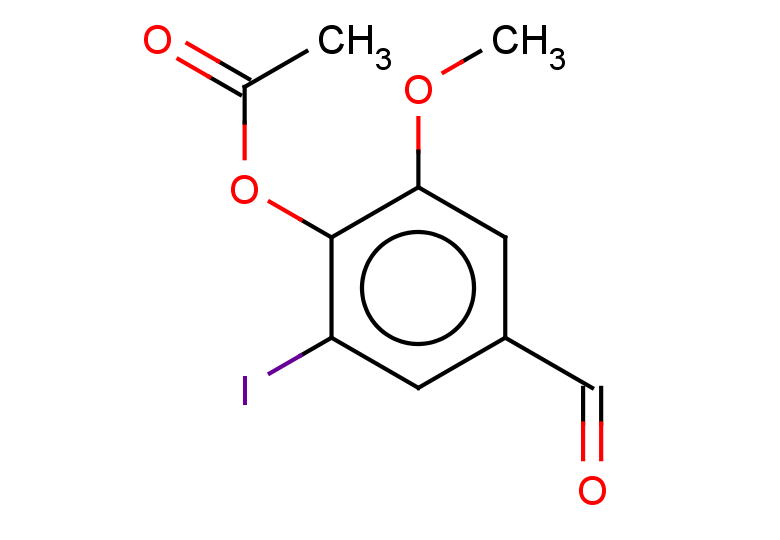 4-FORMYL-2-IODO-6-METHOXYPHENYL ACETATE