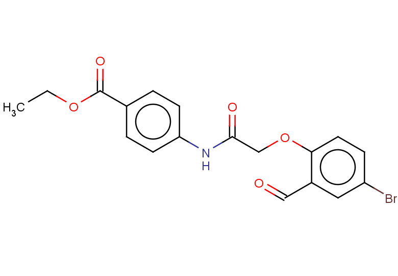 ETHYL 4-([(4-BROMO-2-FORMYLPHENOXY)ACETYL]AMINO)BENZOATE