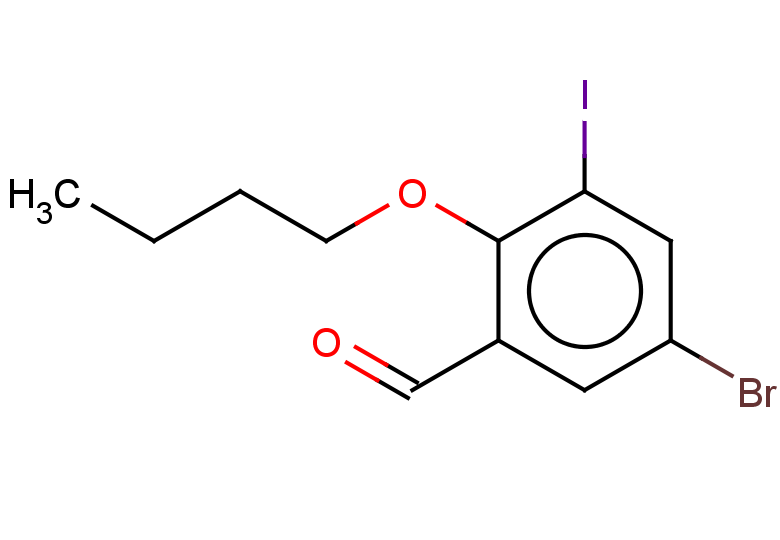 5-BROMO-2-BUTOXY-3-IODOBENZALDEHYDE