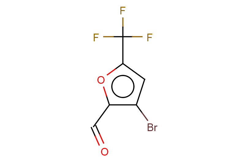 3-bromo-5-(trifluoromethyl)furan-2-carbaldehyde