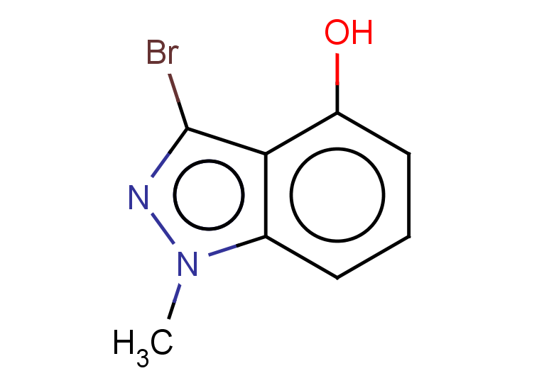 3-bromo-1-methyl-1H-indazol-4-ol