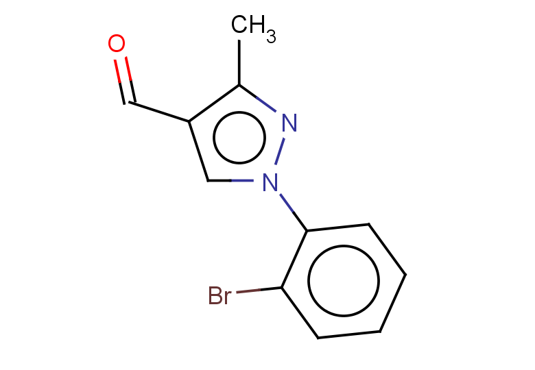 1-(2-bromophenyl)-3-methyl-1H-pyrazole-4-carbaldehyde