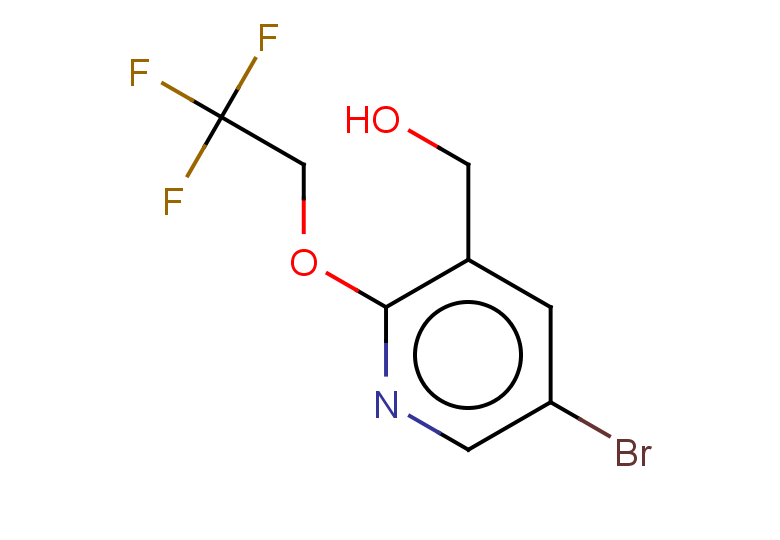 [5-bromo-2-(2,2,2-trifluoroethoxy)pyridin-3-yl]methanol