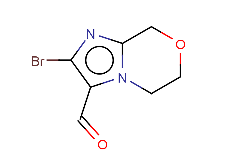 2-bromo-5H,6H,8H-imidazo[2,1-c][1,4]oxazine-3-carbaldehyde