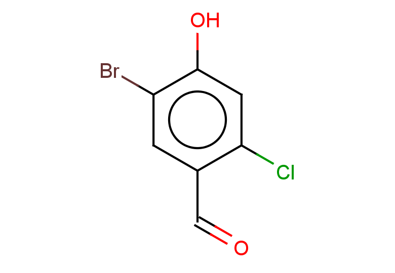 5-bromo-2-chloro-4-hydroxybenzaldehyde