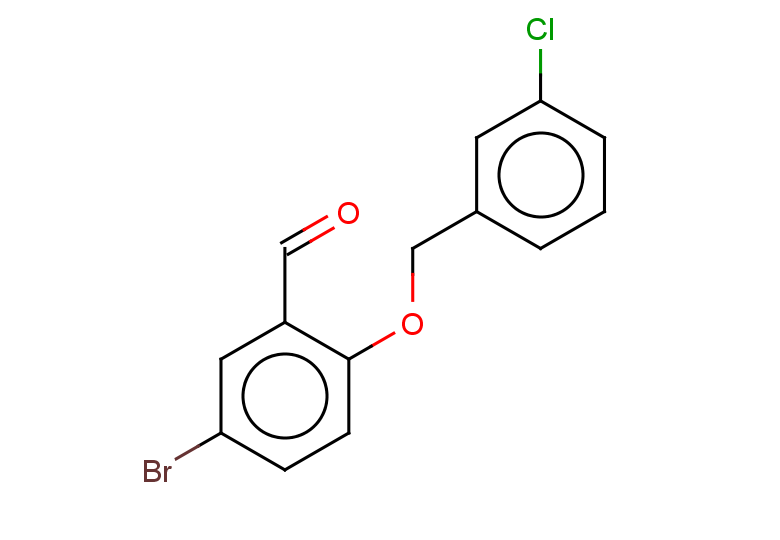 5-bromo-2-[(3-chlorophenyl)methoxy]benzaldehyde