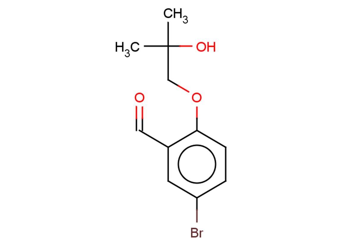 5-bromo-2-(2-hydroxy-2-methylpropoxy)benzaldehyde