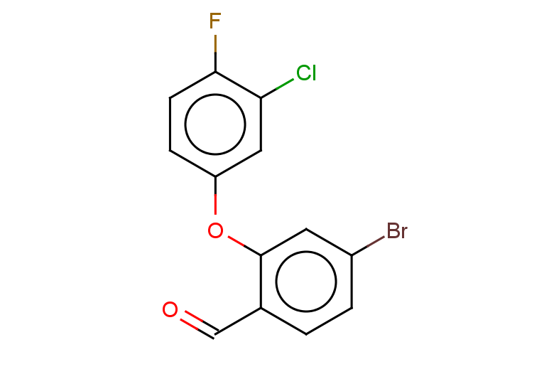 4-bromo-2-(3-chloro-4-fluorophenoxy)benzaldehyde