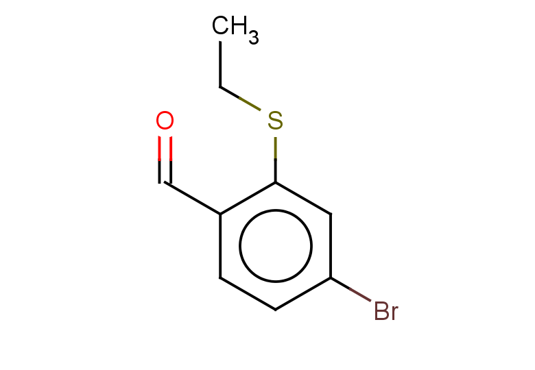 4-bromo-2-(ethylsulfanyl)benzaldehyde