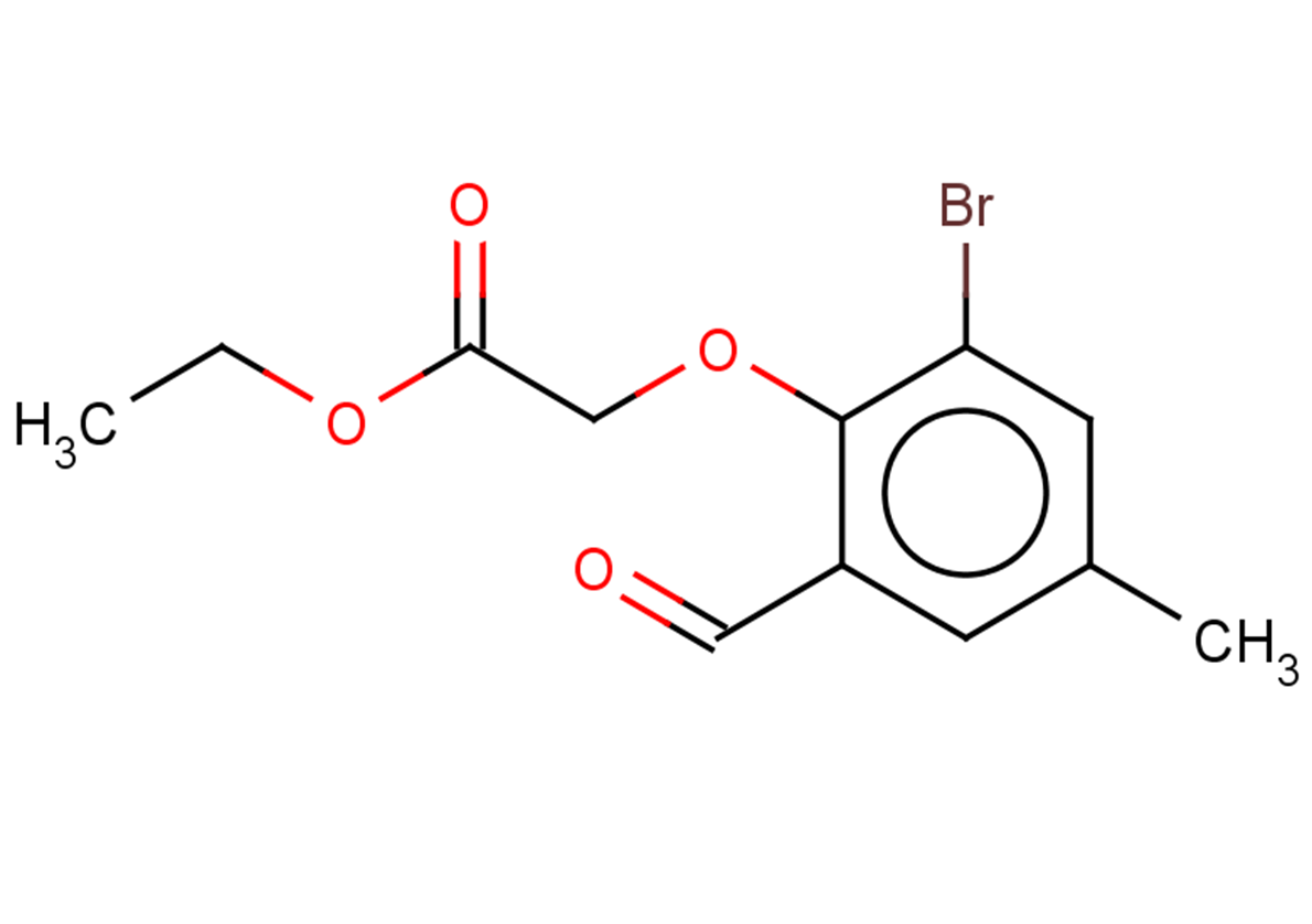 ethyl 2-(2-bromo-6-formyl-4-methylphenoxy)acetate