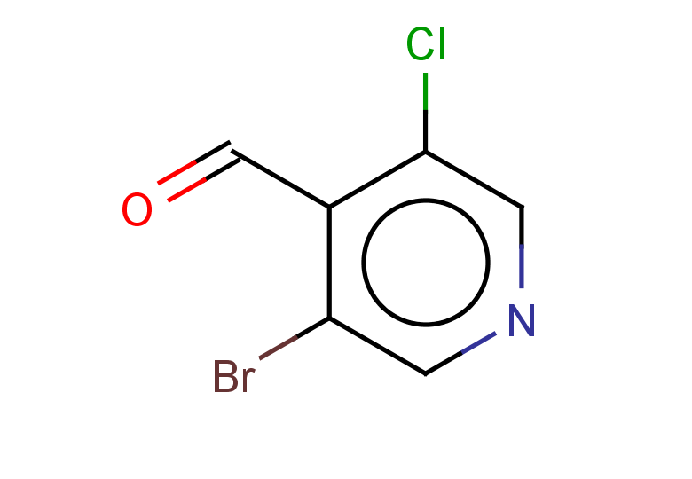 3-bromo-5-chloropyridine-4-carbaldehyde