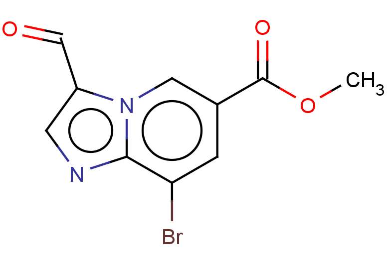 methyl 8-bromo-3-formylimidazo[1,2-a]pyridine-6-carboxylate