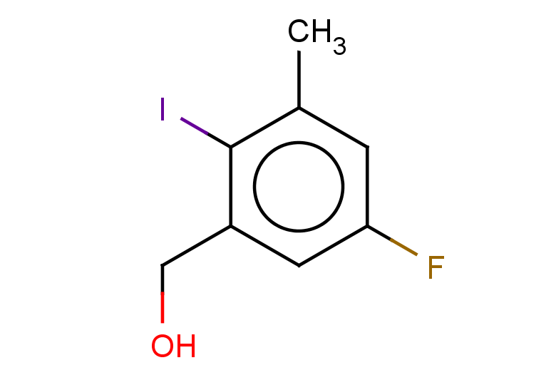 (5-fluoro-2-iodo-3-methylphenyl)methanol