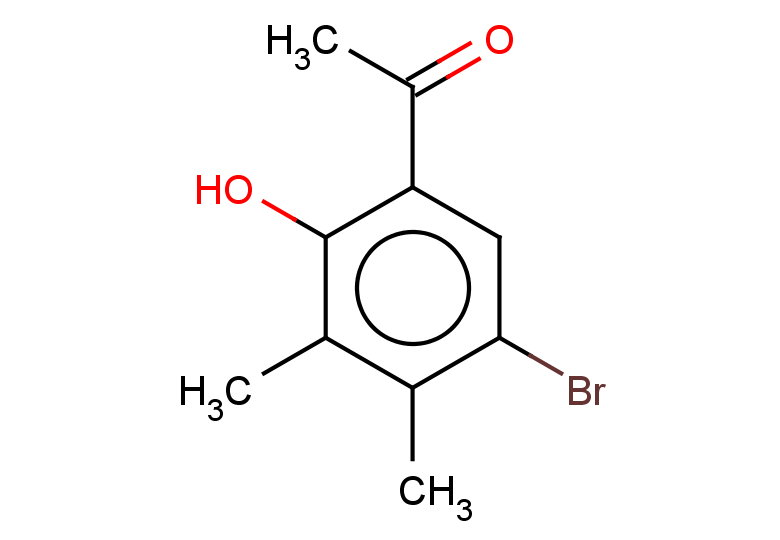 1-(5-bromo-2-hydroxy-3,4-dimethylphenyl)ethan-1-one